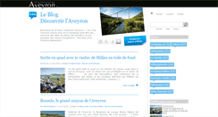 Desktop Screenshot of decouvrir.blog.tourisme-aveyron.com
